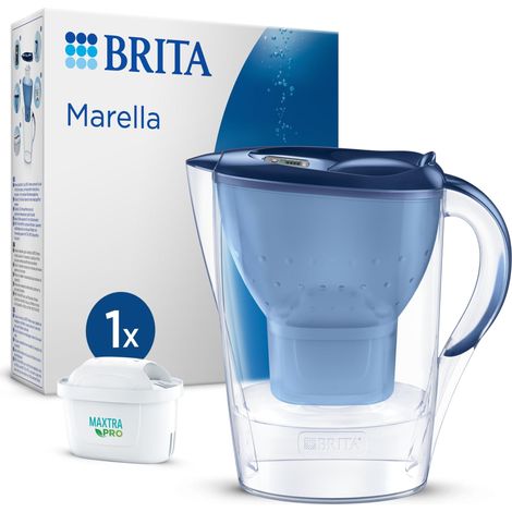 Carafe filtrante Marella +1 Maxtra Pro PP bleu polypropylène 2,4 l 150 l (1/5)