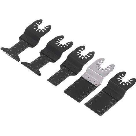 Kit d'accessoires pour scie oscillante à dégagement rapide universel de 23 pièces pour la découpe du bois et du métal (1/5)
