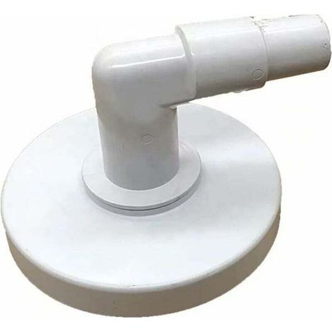 Plaque d’aspiration pour skimmer avec coude – Accessoire de nettoyage pour piscine Hayward, remplacement facile et durable (1/4)