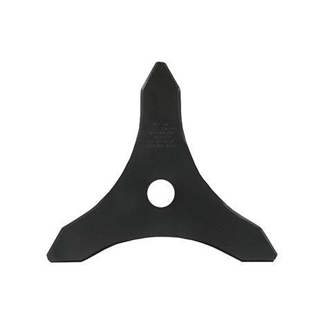 Gamme Professionnelle - Lame 3 Dents Adaptable Pour Débroussailleuse - Coupe De 255mm, Alésage: 25,4mm, épaisseur: 3mm.