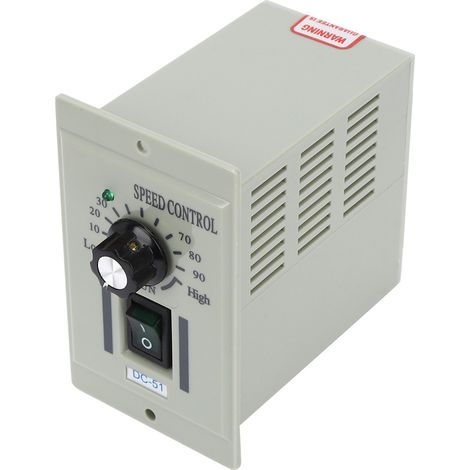 Contrôleur de vitesse de moteur, entrée 110 V CC, sortie 0-24 V CC pour l'emballage et l'impression DC-51 (1/5)