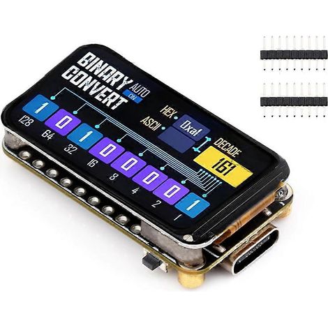 ESP32 C6 Carte de développement 262K Couleur ST7789 1.47 Pouce LCD Écran pour Arduino WiFi6/BT Intégré SD-Port/RGB-LED (1/5)