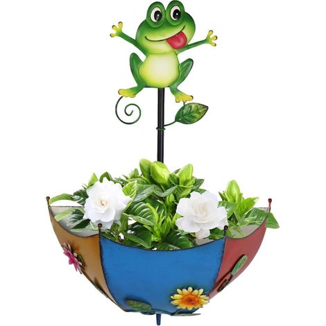 Regenschirm Blumentopf aus Metall Blumentopf aus Metall