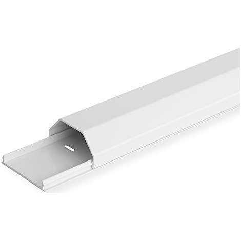 Roline Korytko canal de câbles aluminium blanc 1,1 m