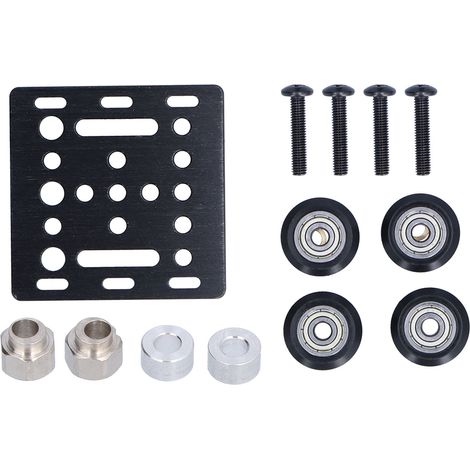Kit de plaque de portique en alliage d'aluminium avec poulie, accessoire pour imprimante 3D (1/5)
