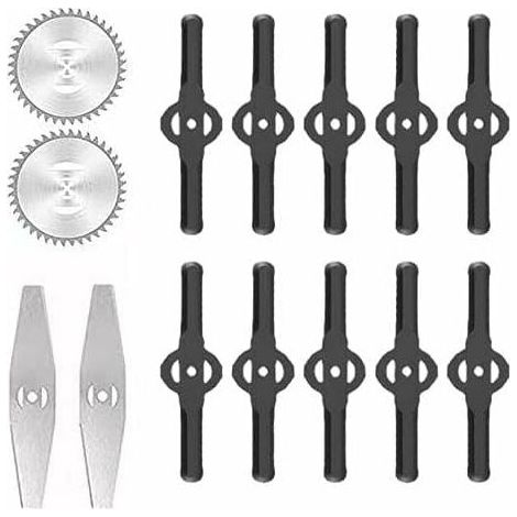 Accessoires Tondeuse à Gazon Lame Désherbeur Électrique Scie Manche Télescopique Léger pour Jardin et Allée (1/4)