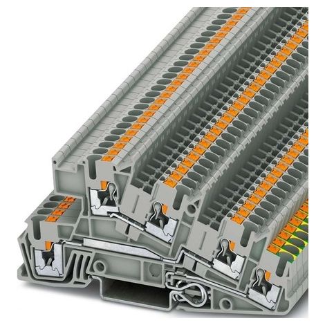 Accessori di connessione phoenix-contact pti 2,5-pe/l/l 24 A 400 V