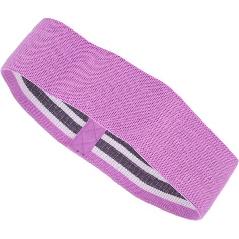 Bande Élastique Fitness pour Hanches - Cercle de Résistance Violet pour Squats et Yoga Femme - Équipement Portable (1/5)