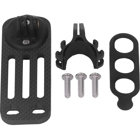 Support de compteur vélo en fibre de carbone 3K, extension avant pour guidon, support d'ordinateur de cyclisme, accessoires vélo (1/5)