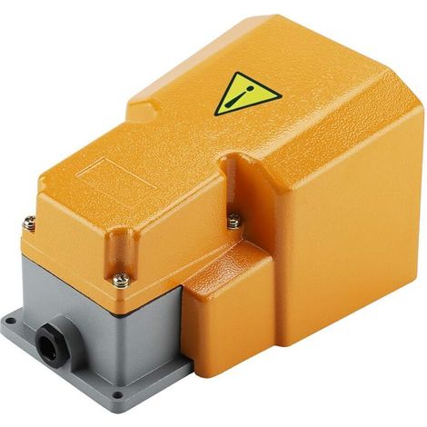 250 V 10 A Aluminium-Fußschalter, ölbeständig, korrosionsbeständig, korrosionsbeständig, Ein-/Ausschalter