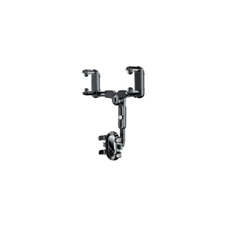 Supporto per telefono girevole per specchietto retrovisore auto 360 - Crezuo (1/4)