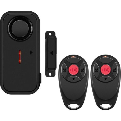 Alarme de porte à l'ouverture avec alarmes de capteur de fenêtre externes pour la sécurité à domicile, système anti-vol, pour appartement, garage, piscine (1/5)