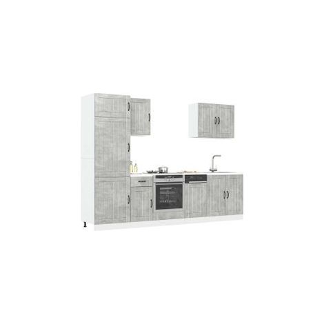 Ensemble d'armoires de cuisine 7 pcs Kalmar bois d'ingénierie (1/5)