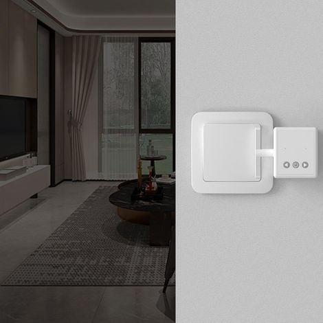 Intelligenter Tastendrücker, automatischer Tastendrücker per Fernbedienung für Lampen, Haushaltsgeräte, Garage, Studentenwohnheim, Wohnzimmer, Schlafzimmer – keine App erforderlich (1/5)