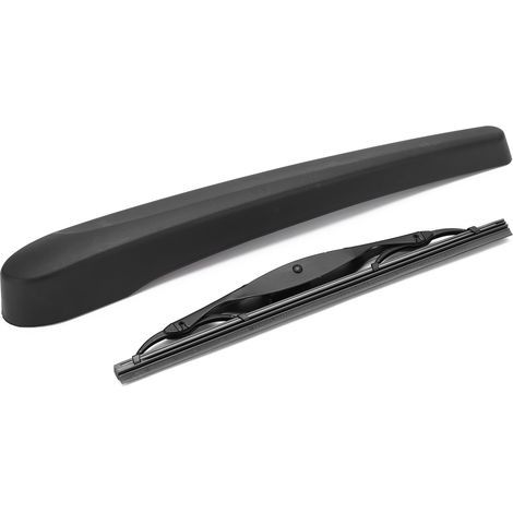 Ensemble de Bras d'essuie-glace Arrière Heckscheibenwischer Abs Caoutchouc Métal Ensemble de Bras d'essuie-glace Arrière de Voiture 95915136 Noir Remplacement pour Ensemble de. (1/5)