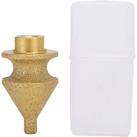 Foret à chanfreiner étagé, brasé à l'émeri, alésoir conique multicouche de 10 à 38 mm pour métal, bois, béton, carrelage, marbre et pierre reconstituée (1/5)