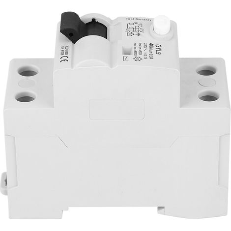 GYL9 Leitungsschutzschalter 2P 230V 50/60Hz IP20 Fehlerstromschutzschalter 2P-40A-300mA (1/5)