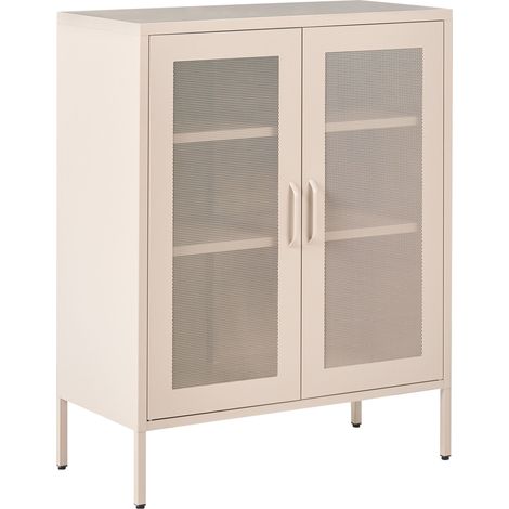 Schrank WAKATIPU Metall Beige