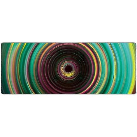 Tapis de souris de bureau grand format - 400 x 900 x 3 mm, verrouillage par cercles magiques - 1 cercle magique (1/2)