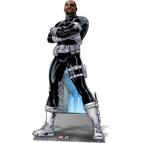 Figurine en carton Nick Fury Marvel H 182 CM (1/4)
