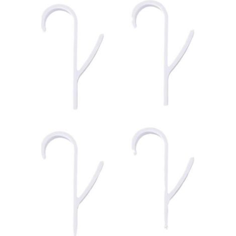 Set di 6 portasciugamani per termosifoni da bagno, ganci per il bagno (1/4)