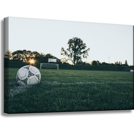 Leinwanddruck Jugendfußball 60x40 cm