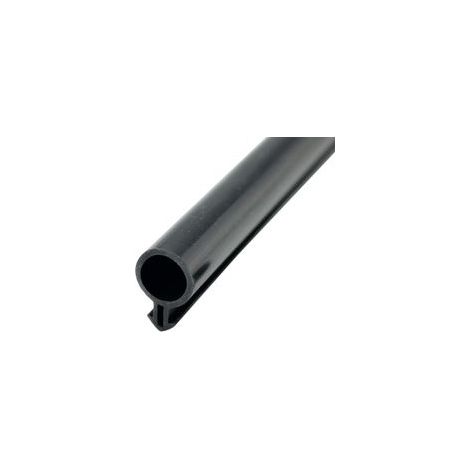 Joint d'étanchéité en silicone pour portes et fenêtres – 10 m – plastique et acier – noir – 8 mm (1/5)