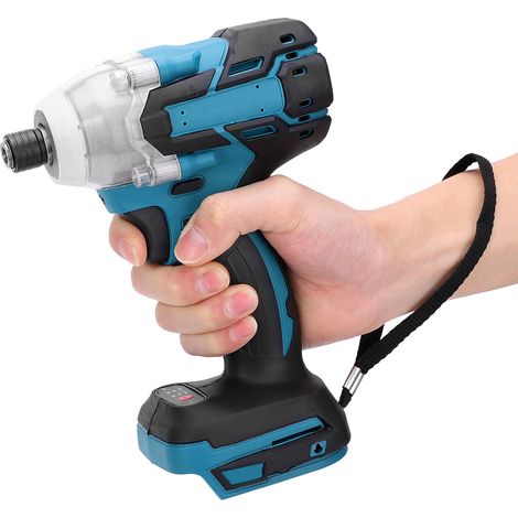 Visseuse électrique sans fil à percussion sans balais, compatible Makita 21V