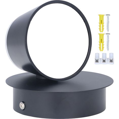 Applique murale LED rotative 14 W, température de couleur 3000 K, lumière chaude, idéale pour chambre, salon ou hôtel. (1/5)