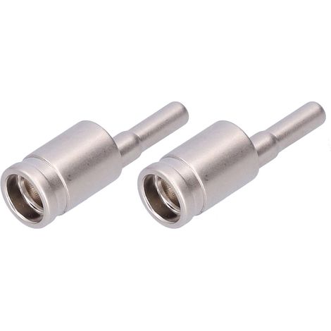 2 pièces réducteur de câble 4GA borne en cuivre pur nickelé pour amplificateur audio voiture (1/5)