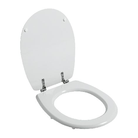 Sedile poliestere bianco per vaso ausil line BiancoSANIS
