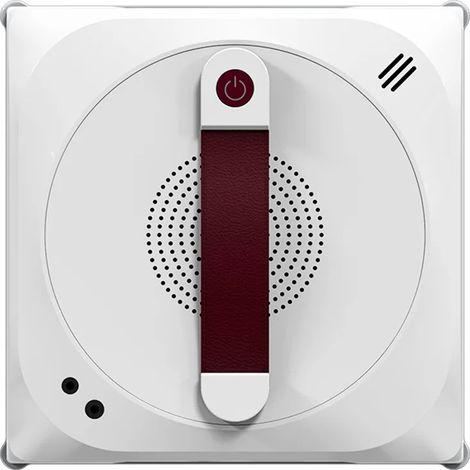 Robot lave-vitres (blanc), entièrement automatique, intelligent et électrique, pour le nettoyage des vitres double face et des fenêtres en hauteur. (1/5)