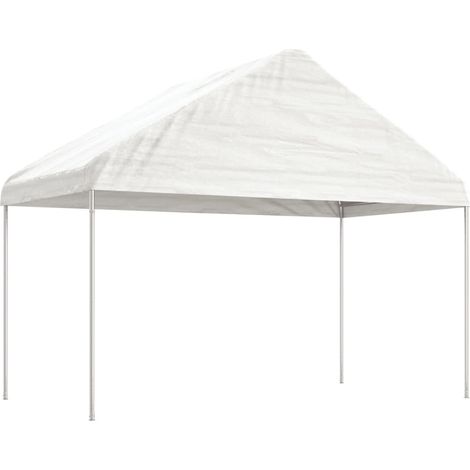 Maison Exclusive - Gazebo con Tetto Bianco 6,69x4,08x3,22 m in Polietilene
