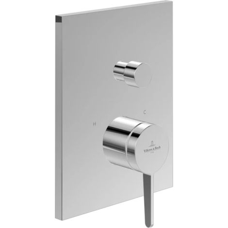 Mitigeur mécanique encastré avec inverseur VILLEROY ET BOCH Conum Chrome (1/4)