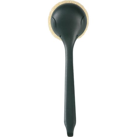 Brosse à vaisselle manche long têtes interchangeables poils doux flexibles PP polyester pour nettoyage casseroles et plats 220mm (1/5)