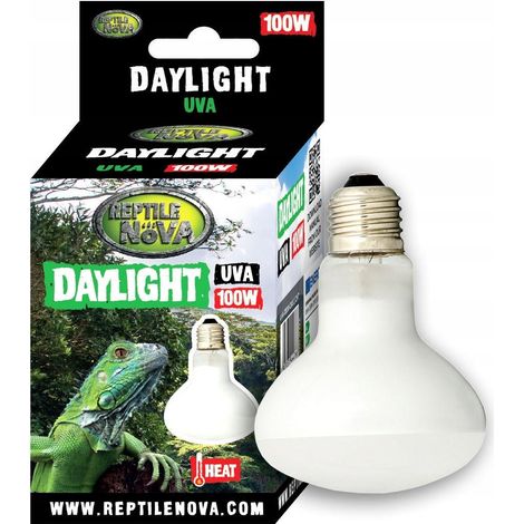Ampoule chauffante UVA 100 W pour terrariums Reptile Nova Daylight (1/3)