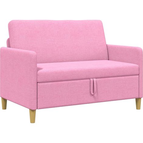 Sofá con almacenamiento Rosa 122 x 78 x 87 cm Poliéster vidaXL (1/5)