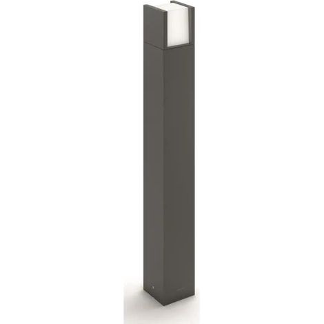 Philips Arbour baliza LED antracita 6W iluminación exterior