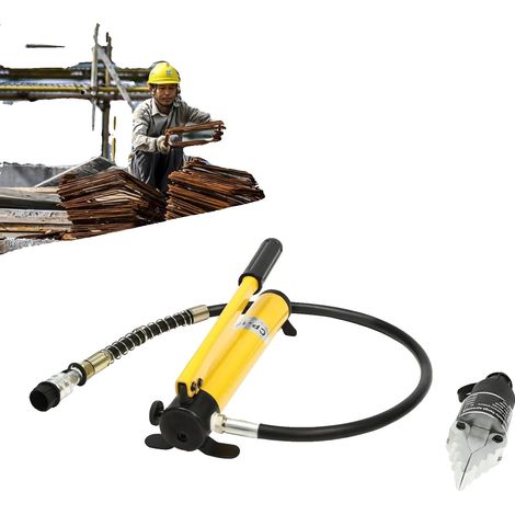 Separador de bridas, construcción en acero Cr45, accionamiento por presión hidráulica, mango ergonómico antideslizante, compatible con diversas industrias, modelo FYQ-30 (1/5)