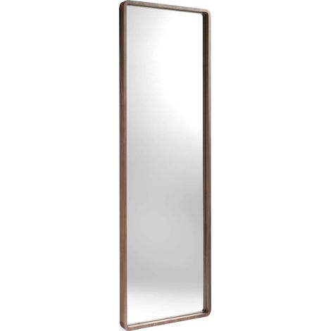 Miroir sur pied bois - Marron (1/5)