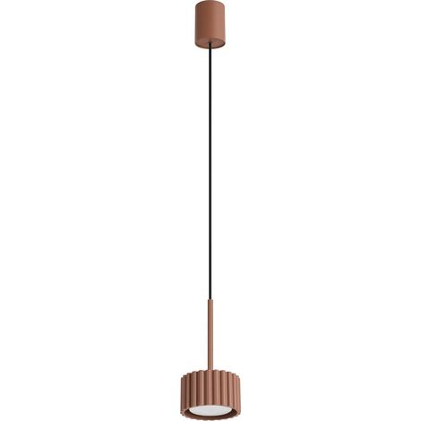 Lampes suspendues AURA aluminium mocca 1xGx53 10cm Sollux (1/2)
