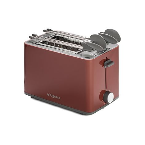 Tognana Porcellane D2DTN01IRRO grille-pain 7 2 tranche(s) 850 W Rouge (1/4)