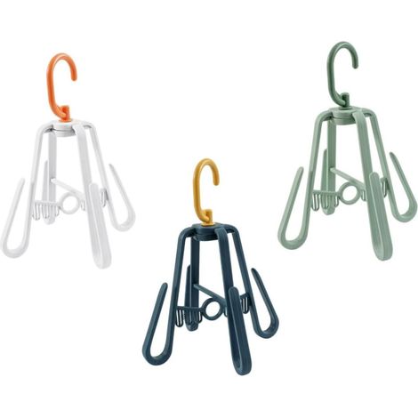 3 pièces support de séchage crochet semelle intérieure support de séchage chaussures accessoires chaussures cintre chaussures crochets chaussures crochet suspendu pantoufle support de séchage (1/5)