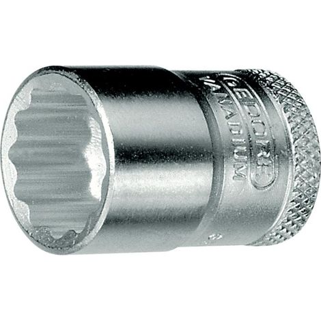 Inserti a bussola D 30 3/8 di pollice 12 punti SW 17mm L.30mm (1/4)