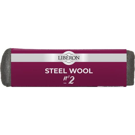 Liberon 126942 Steel Wool Grade 2 Medium 100g LIBSW2100GN