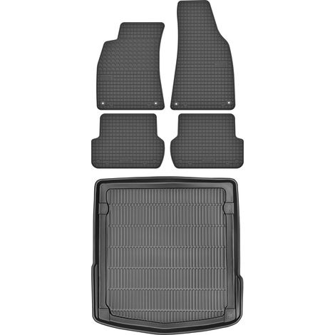 Tappetini per baule MAX-MAT 910110 + MOTOHOBBY 141103 - Seat Exeo Sedan dal 2008-2013, cerchi in lega AV2 anteriori e posteriori - Installati