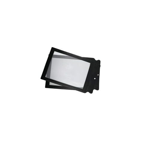 Lot de 2 loupes de lecture A4 – Très légères et incassables – Grossissement 300% – Pour livres, journaux, cartes