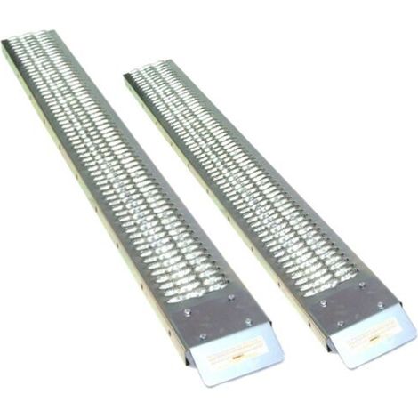 2 x Auffahrrampe Laderampe 06147 Stahl 183 cm 450 kg Verladerampe Auffahrschiene (1/5)