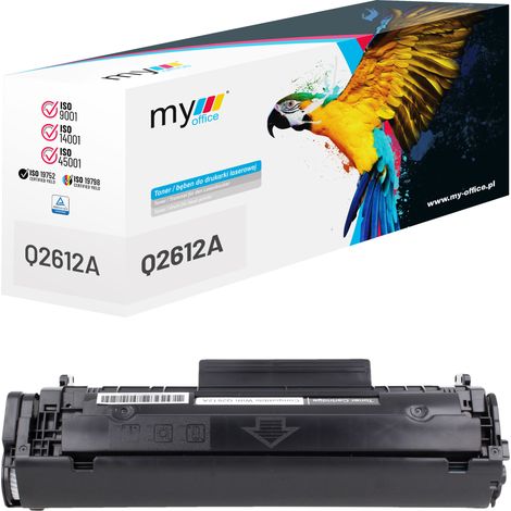 Toner di ricambio per stampante HP Q2612A per ufficio (1/5)