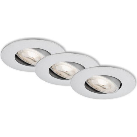 Lámpara de cosecha LED Ultraflache, Ø 9 cm, 5 W, Cromo Mate